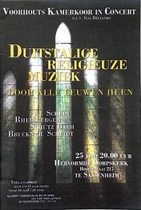 concert Duitstalige religiueze muziek